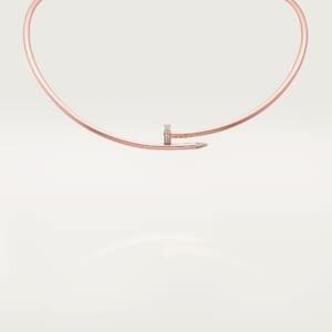 ジュスト アン クル トルク ネックレス、スモールモデル、ダイヤモンド