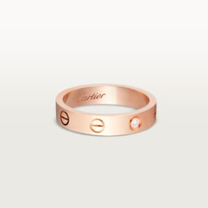 LOVE リング、スモールモデル、ダイヤモンド1石