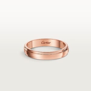 カルティエ ダムール ウェディングリング、幅3.5mm