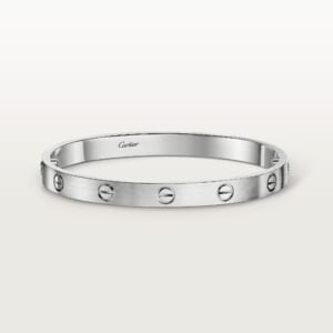 LOVE ブレスレット、クラシックモデル、ブラッシュ仕上げ