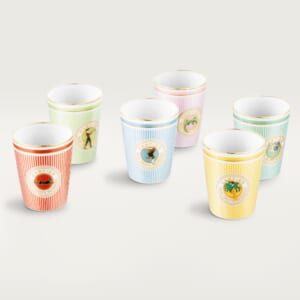 カルティエ キャラクターズ グラス 6個セット