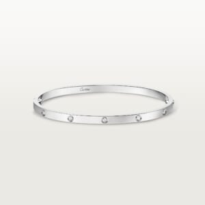 LOVE ブレスレット、スモールモデル、ダイヤモンド10石