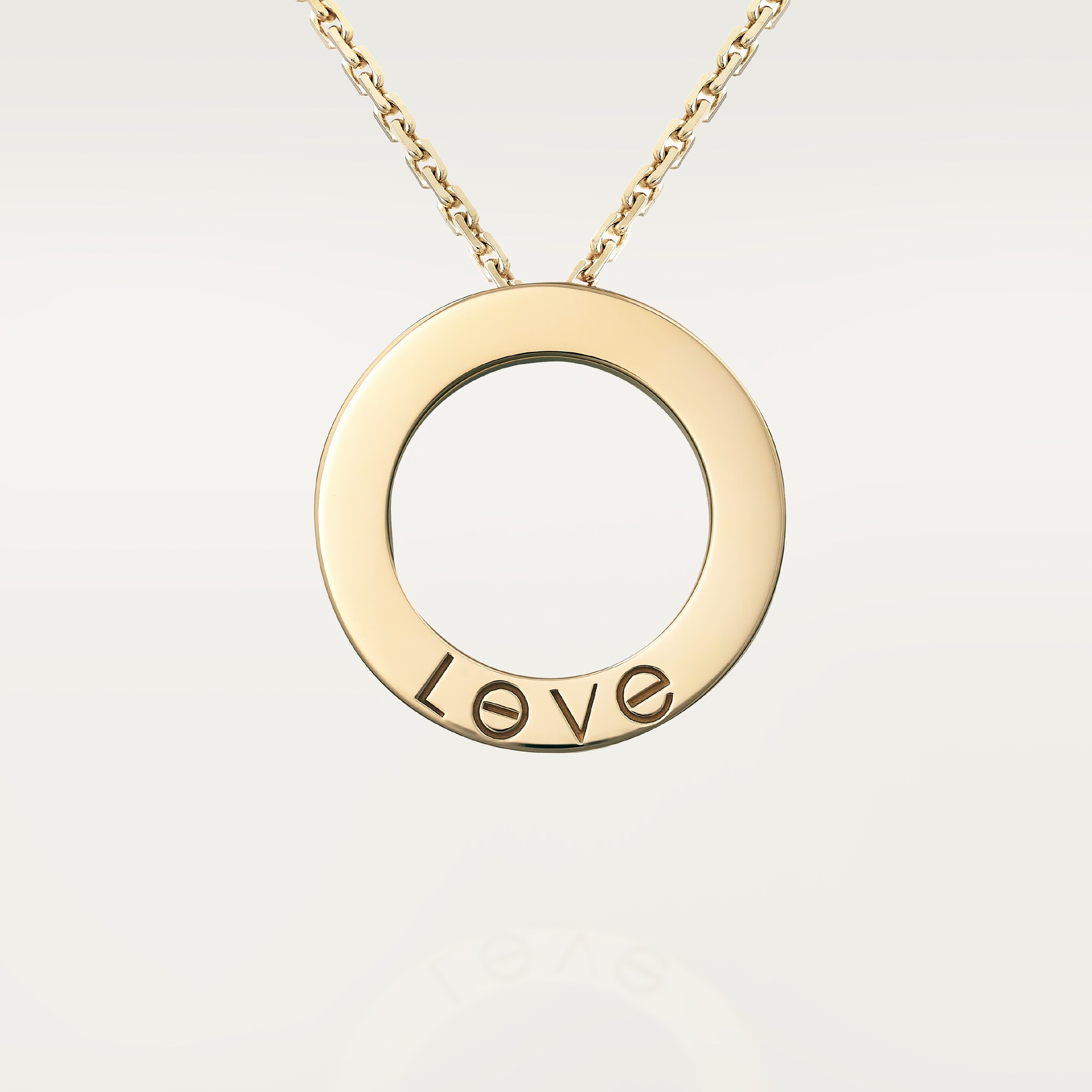 LOVE ペンダント、パヴェセッティング - 画像 (6)