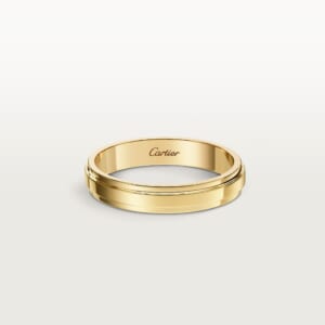 カルティエ ダムール ウェディングリング、幅3.5mm