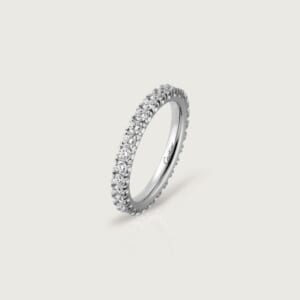 エタンセル ドゥ カルティエ ウェディングリング、幅2.6mm、パヴェセッティング