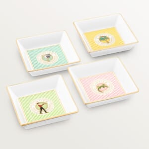 カルティエ キャラクターズ トリンケットトレー 4個セット スモール